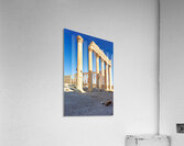 Exploring the ruins of the Temple of Bel in Palmyra Syria Acrylic Print