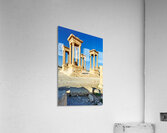 Tetrapylon in Palmyra showing ancient architecture and ruins Acrylic Print