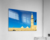 Mosque tower in Damascus against clear blue sky Acrylic Print