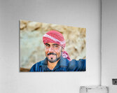 Young man in Syria smiles during a sunny day outdoors Acrylic Print