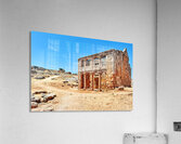 Exploring historic ruins in Serjilla Syria on a clear day Acrylic Print
