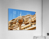 Visit to the convent of saint thecla in maaloula syria Acrylic Print