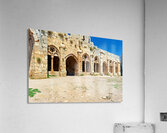 Exploring Krak des Chevaliers crusader castle in Syria Acrylic Print