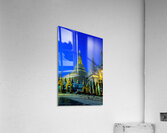 Popular Schwedagon Paya at night in Yangon Myanmar Acrylic Print