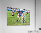 Wrestling matches at Naadam festival in Ulaanbaatar Mongolia Acrylic Print