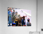 Archery competition during Naadam festival in Ulaanbaatar Mongo Acrylic Print