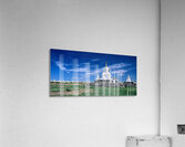 Erdene Zuu Monastery stands in Mongolia under a clear blue sky Acrylic Print