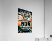 Kumari goddess house in Kathmandu shows architecture and daily l Acrylic Print