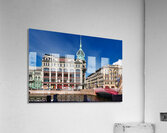 Historical buildings along Moyka River in Saint Petersburg Acrylic Print