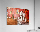 Sculpture of wrestlers in Yusupov Palace in St. Petersburg Acrylic Print