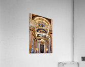 Inside saint isaacs cathedral in saint petersburg russia Acrylic Print