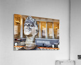 Sculpture of a historical figure in St. Petersburg Museum Acrylic Print