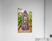 Tchaikovskys grave at Tikhvin cemetery in Saint Petersburg Acrylic Print