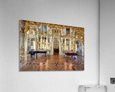 People walk through Catherine Palace in Pushkin St Acrylic Print