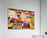 Fruits displayed at Kuznechnyy Rynok Market in Saint Petersburg Acrylic Print