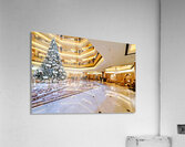 Christmas tree in Abu Dhabi Emirates Palace Hotel lobby Acrylic Print