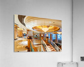 Visit Emirates Palace Hotel in Abu Dhabi and explore its design Acrylic Print