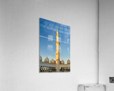 Exploring Sheikh Zayed Grand Mosque in Abu Dhabi during sunset Acrylic Print