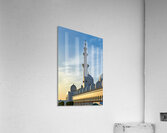 Sheikh Zayed Grand Mosque in Abu Dhabi during sunset Acrylic Print