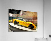 Ferrari display at Abu Dhabi Ferrari World amusement park Acrylic Print