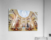 Lobby area of Al Bustan luxury hotel in Muscat Oman Acrylic Print