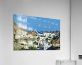Cityscape of Muscat Oman with mountains and ocean view Acrylic Print