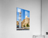 Visit to Al Khor mosque in Muscat Oman during bright day Acrylic Print