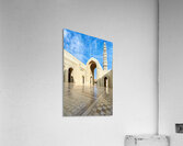 Visit to sultan qaboos grand mosque in muscat oman Acrylic Print