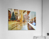 Luxury hotel lobby during holiday season in Oman Acrylic Print