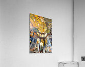 Visitors explore Hagia Sophia Grand Mosque in Istanbul Acrylic Print