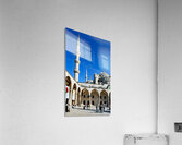 Visit to Blue Mosque in Istanbul on a sunny day Acrylic Print