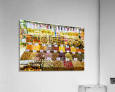 Discover many spices and oils in Istanbuls Grand Bazaar Acrylic Print
