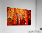 Explore Basilica Cistern in Istanbul at nighttime Acrylic Print