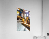 Hagia Sophia Grand Mosque interior view with sunlight Acrylic Print