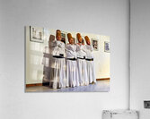 Whirling dervishes perform sufi dance in Istanbul Turkey Acrylic Print