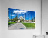 Visit Blue Mosque in Istanbul Turkey with clear sky Acrylic Print