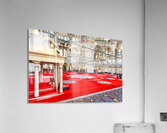 Visit to the fatih mosque in istanbul turkey Acrylic Print