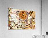 Visit to Suleymaniye Mosque in Istanbul Turkey on a sunny day Acrylic Print
