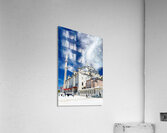 Visit to Fatih Mosque in Istanbul Turkey during sunny day Acrylic Print