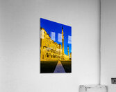 Suleymaniye Mosque at dusk in Istanbul Turkey Acrylic Print