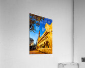 Suleymaniye Mosque at night in Istanbul Turkey Acrylic Print