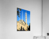 Suleymaniye Mosque in Istanbul under clear blue sky Acrylic Print