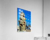 Rooftop view of Palau Guell in Barcelona Acrylic Print