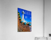 Exploring Casa Batllo in Barcelona under a clear sky Acrylic Print