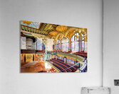 Concert hall view of Palau de la Musica Catalana in Barcelona Acrylic Print