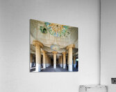 Columns and domes in Hypostyle Room at Park Guell Acrylic Print