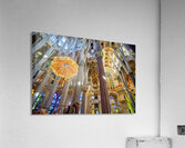Explore Basílica de la Sagrada Familia in Barcelona now Acrylic Print