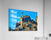 Exploring Casa Batllo in Barcelona Spain during sunset Acrylic Print