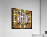 Exploring Gaudis Palau Guell ceiling in Barcelona Acrylic Print