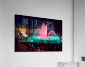 Montjuics Magic Fountain features a light show Acrylic Print